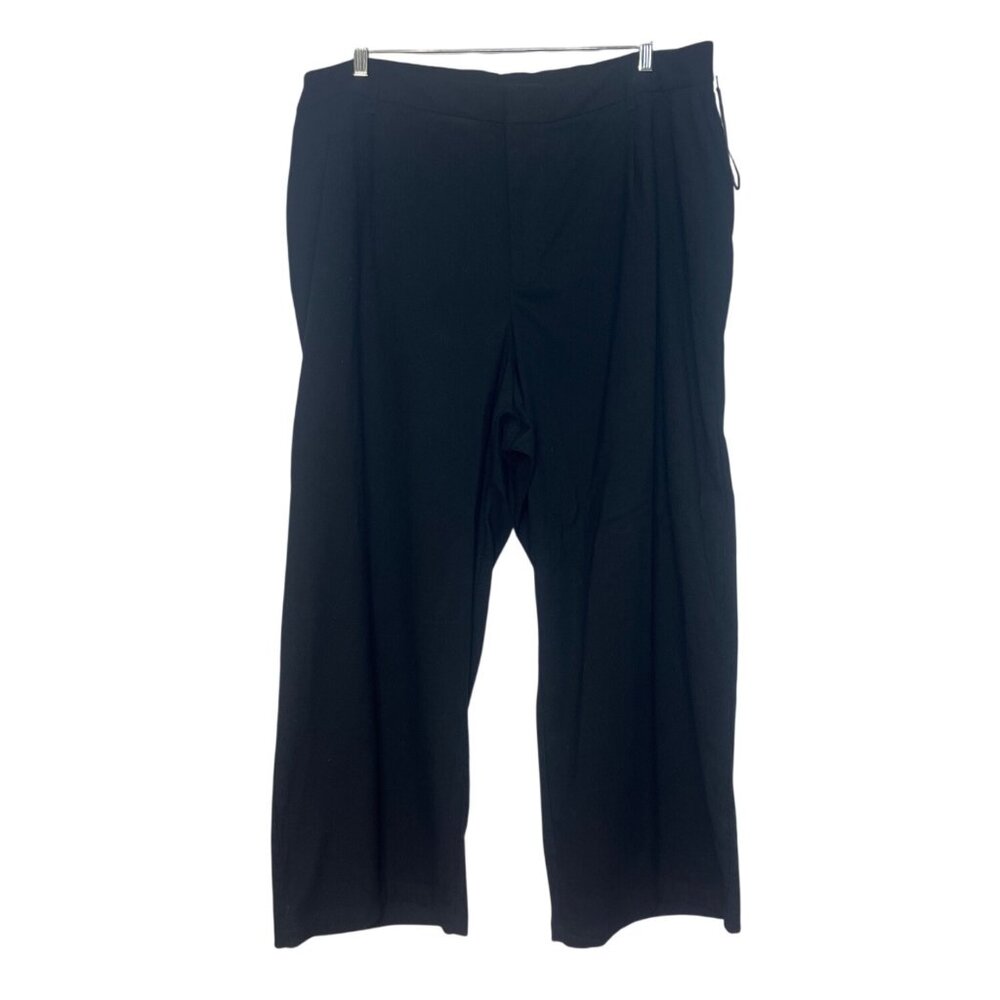 Ava & Viv Wide Leg‎ Pants Womens Size 26 Black